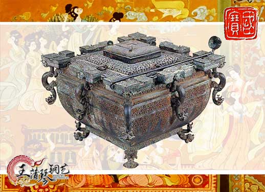 鑒缶，曾侯乙銅鑒缶，我國最早的“冰箱”